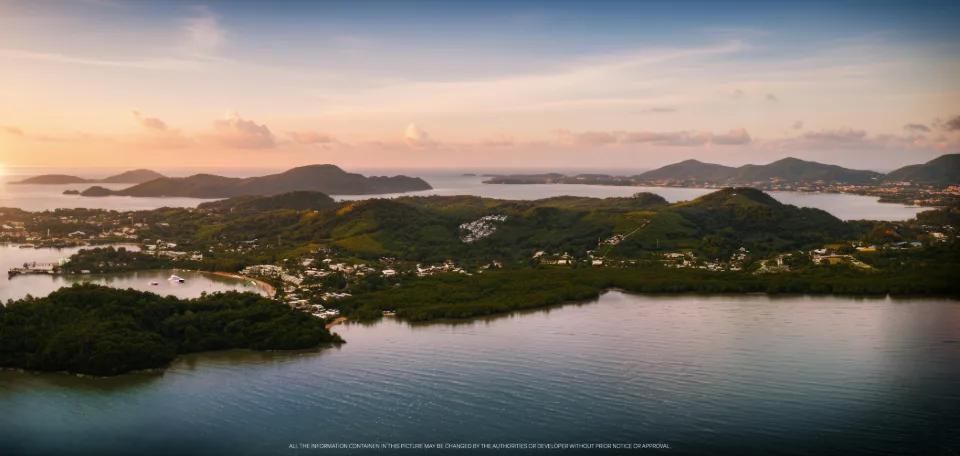 Cape Panwa is a scenic and tranquil peninsula located in the southeast of Phuket, Thailand, known for its luxury resorts and peaceful beaches.