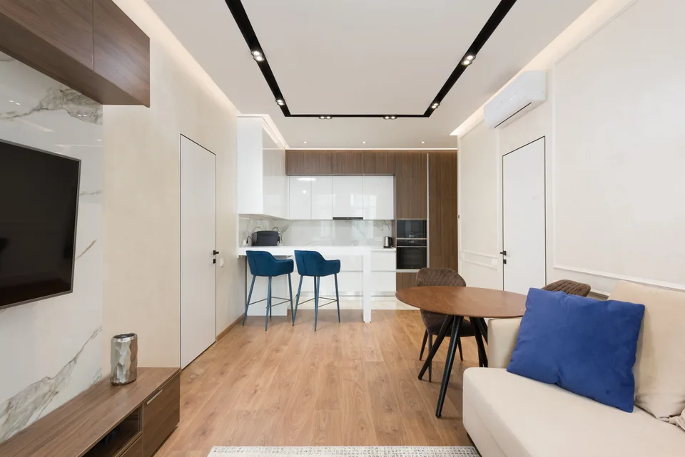Modern condominium — illustrative photograph, not a listed property